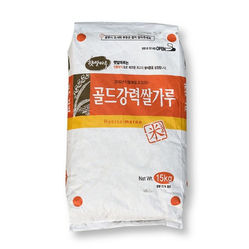 햇쌀마루 골드 강력쌀가루 15kg