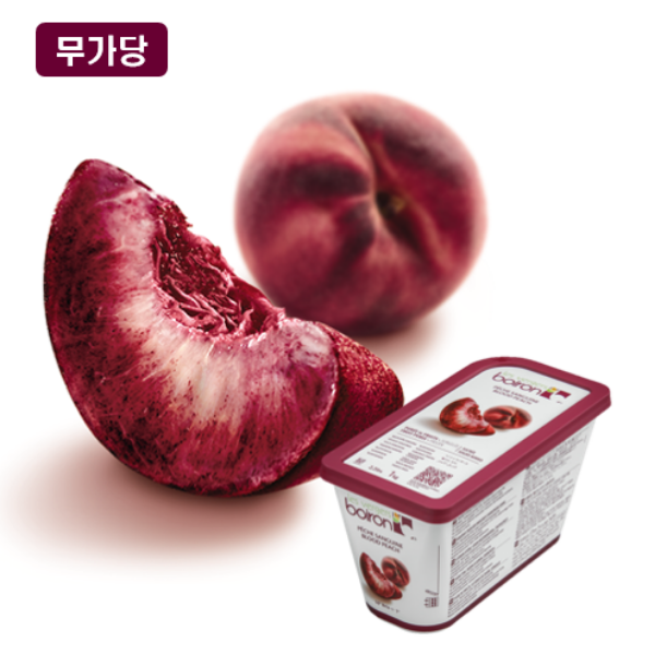 브와롱 블러드피치(천도복숭아) 냉동 퓨레 1kg