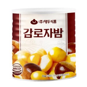 대두식품 감로자밤 홀 3kg
