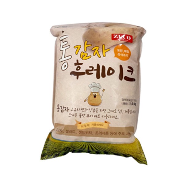 [일시품절/5월초 입고예정]신광 통감자 후레이크 1.5kg / 감자플레이크