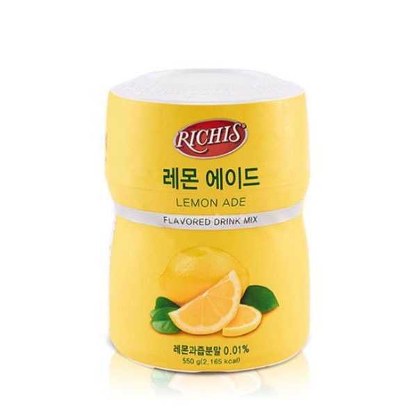 동서 리치스 카페파우더 레몬에이드 550g/레몬에이드 레모네이드