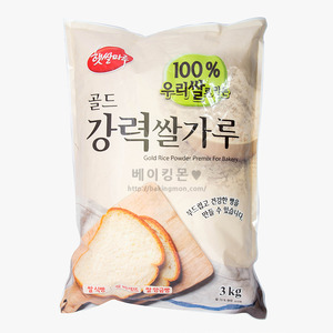 햇쌀마루 골드 강력쌀가루 3kg