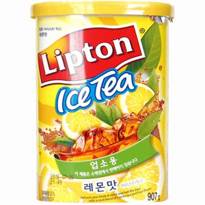 [수급불안/수량제한]립톤 아이스티 레몬 907g
