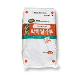 [햇쌀마루] 박력쌀가루 15kg (수입)