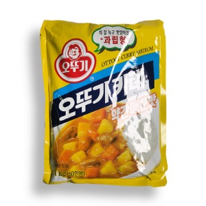 [오뚜기] 오뚜기카레 (약간매운맛) 1kg / 카레,커리
