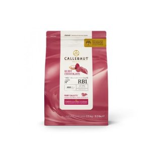 [할인판매] 칼리바우트 루비 초콜릿 2.5kg / 천연,과일향,카카오빈,루비초콜렛