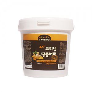 코리넛 땅콩버터 특A+(93%) 2KG 땅콩버터 땅콩잼 땅콩스프레드