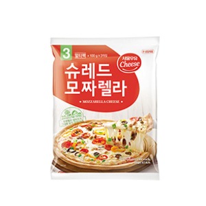 서울우유 슈레드 모짜렐라 치즈 300g / 슈레드치즈 모짜렐라치즈 피자치즈 자연치즈
