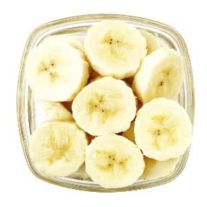 솜인터내셔널 냉동 바나나(슬라이스 15mm) 1kg/바나나슬라이스 냉동과일