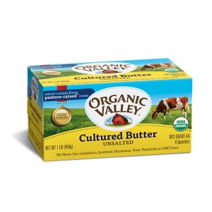 [일시품절/입고일미정]오가닉밸리 유기농 컬쳐드 무염 버터 454g