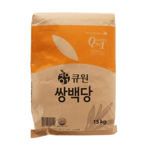 큐원 쌍백당 15kg / 설탕
