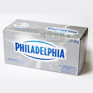 [박스] 필라델피아크림치즈 1박스 2kg*8개입 (호주산)