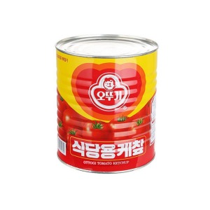 [할인판매]오뚜기 케찹 캔 3.3KG / 오리지널 식당용 업소용 대용량 케첩