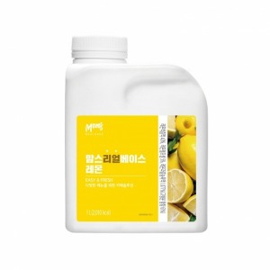 맘스 리얼베이스 레몬 1kg / 레몬에이드 레몬베이스