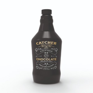 [업체직배송] 캐처 프로페셔널 다크 초콜릿 소스 2L (2.56kg)