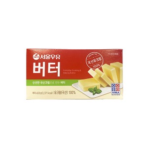 [소량재고/입고일미정][서울우유] 무염버터 450g