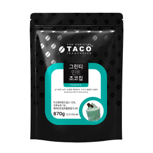 타코 그린티 민트 초코칩 870g