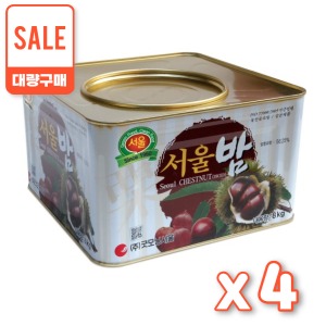 [박스]서울 밤다이스 8kg*4ea [중국산] (고형물4.5kg) / 밤다이스