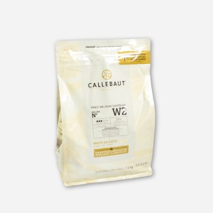칼리바우트 W2 화이트 커버춰 초콜릿 2.5kg (카카오 28%)