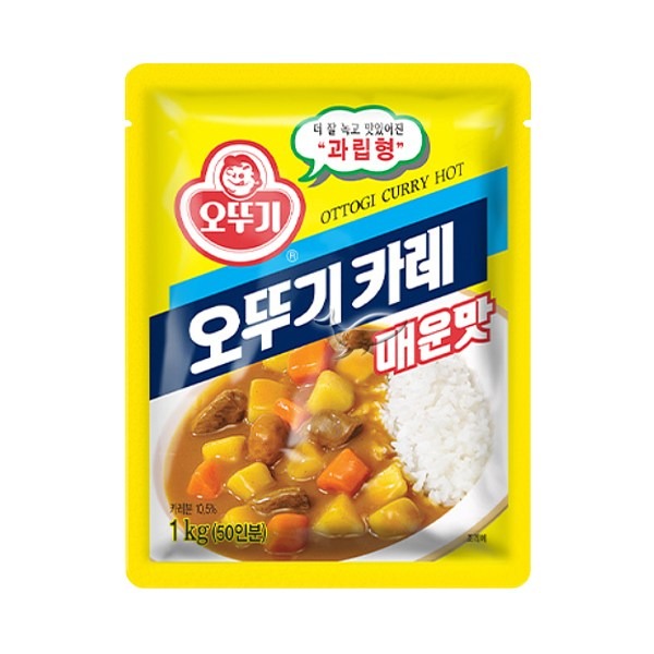 [할인판매] 오뚜기카레 매운맛 1kg