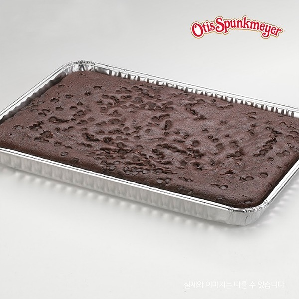 [할인판매][냉동완제품] 오티스스펑크마이어 초콜릿칩 브라우니 시트 1개 (1.13kg)