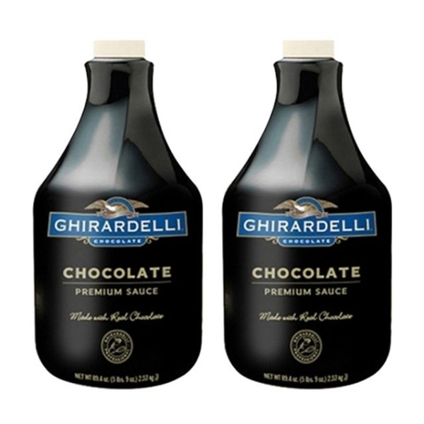 기라델리 초코렛맛 프리미엄소스 (2.47kg*2ea) / 기라델리 초콜릿 소스